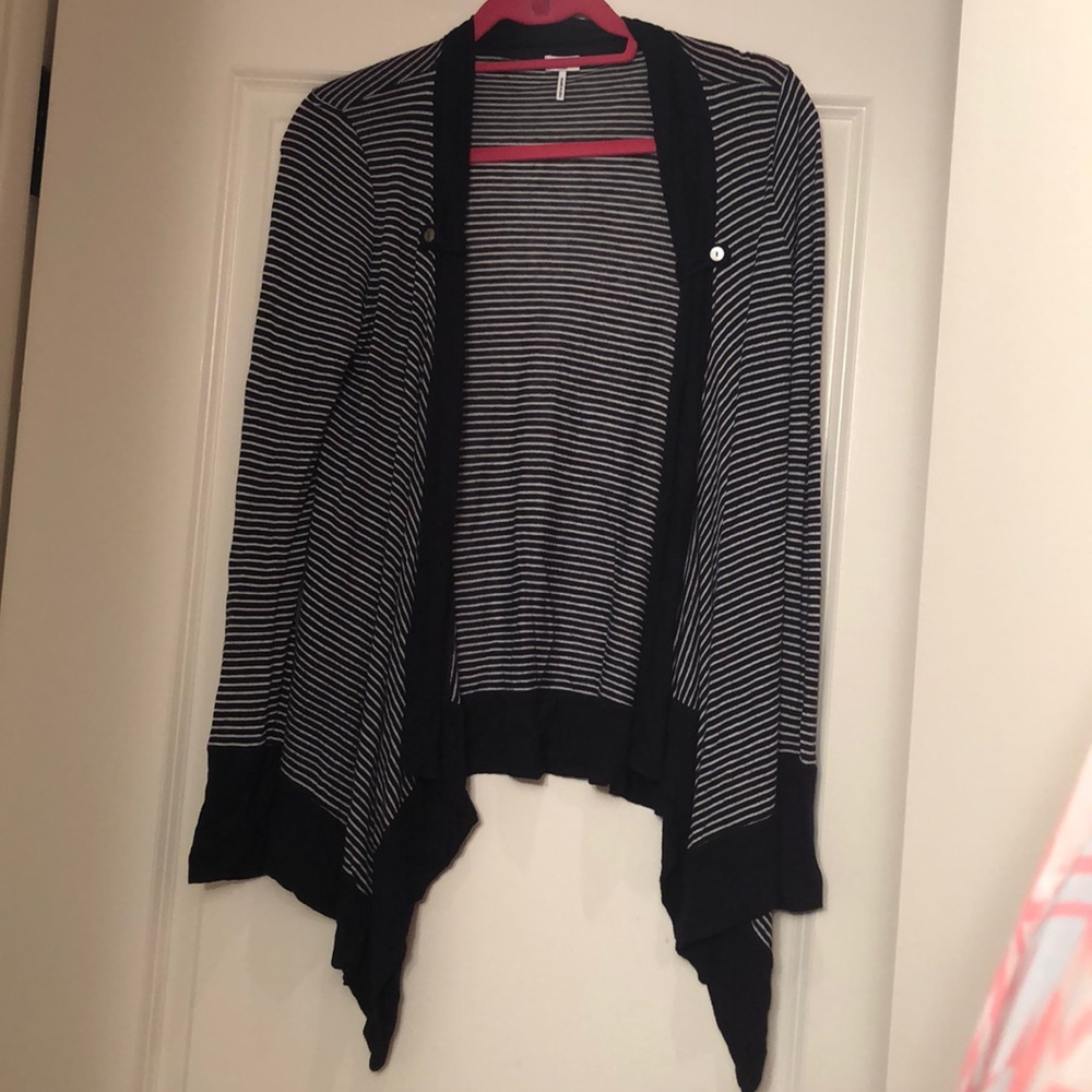 Splendid open front sweater